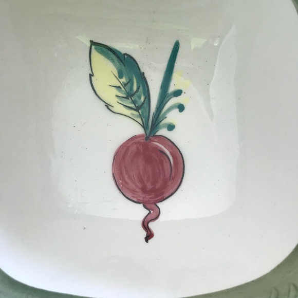 Crate & Barrel Vintage Ceramiche Toscane Handpainted Vegetable Set - Picture 3 of 14